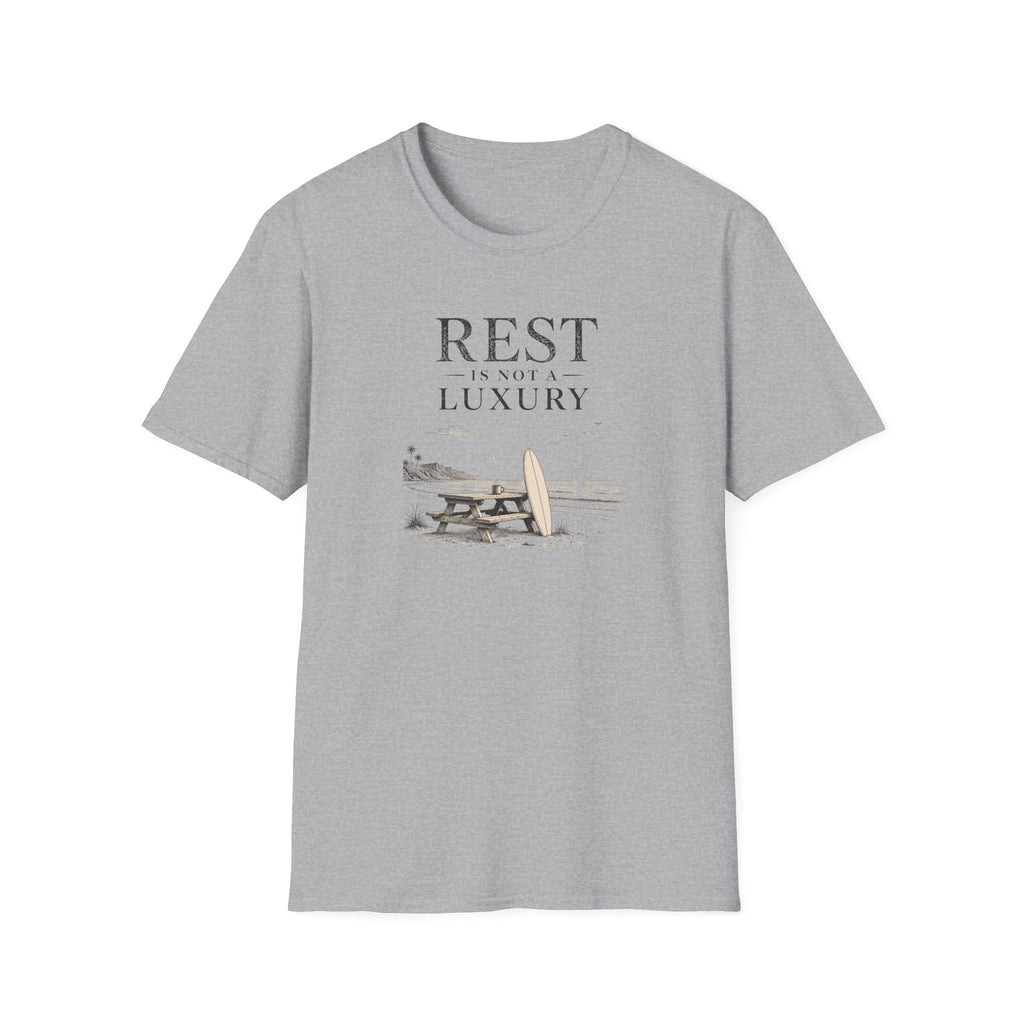 Rest is not a luxury retro surf T-Shirt