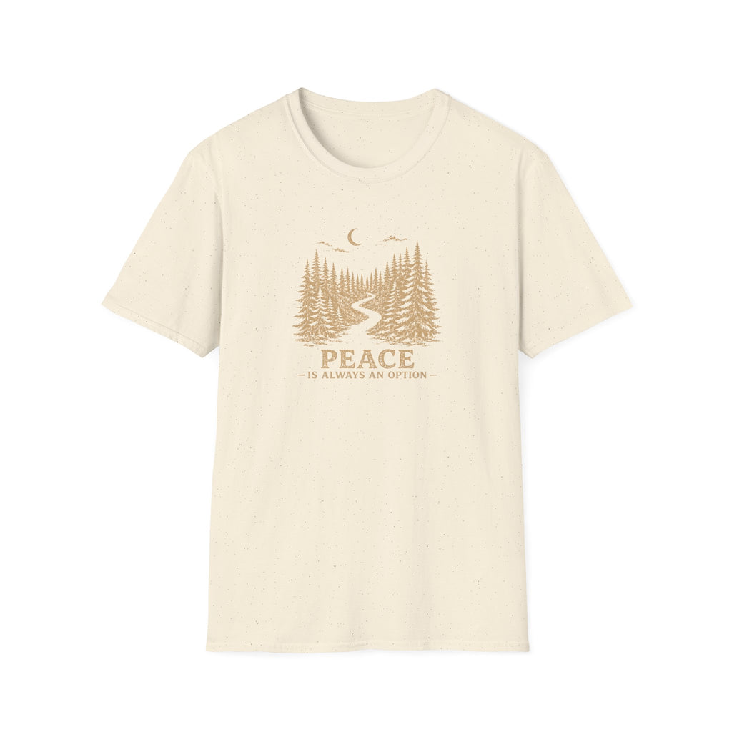 Peace is Always an Option Retro Outdoors T-Shirt