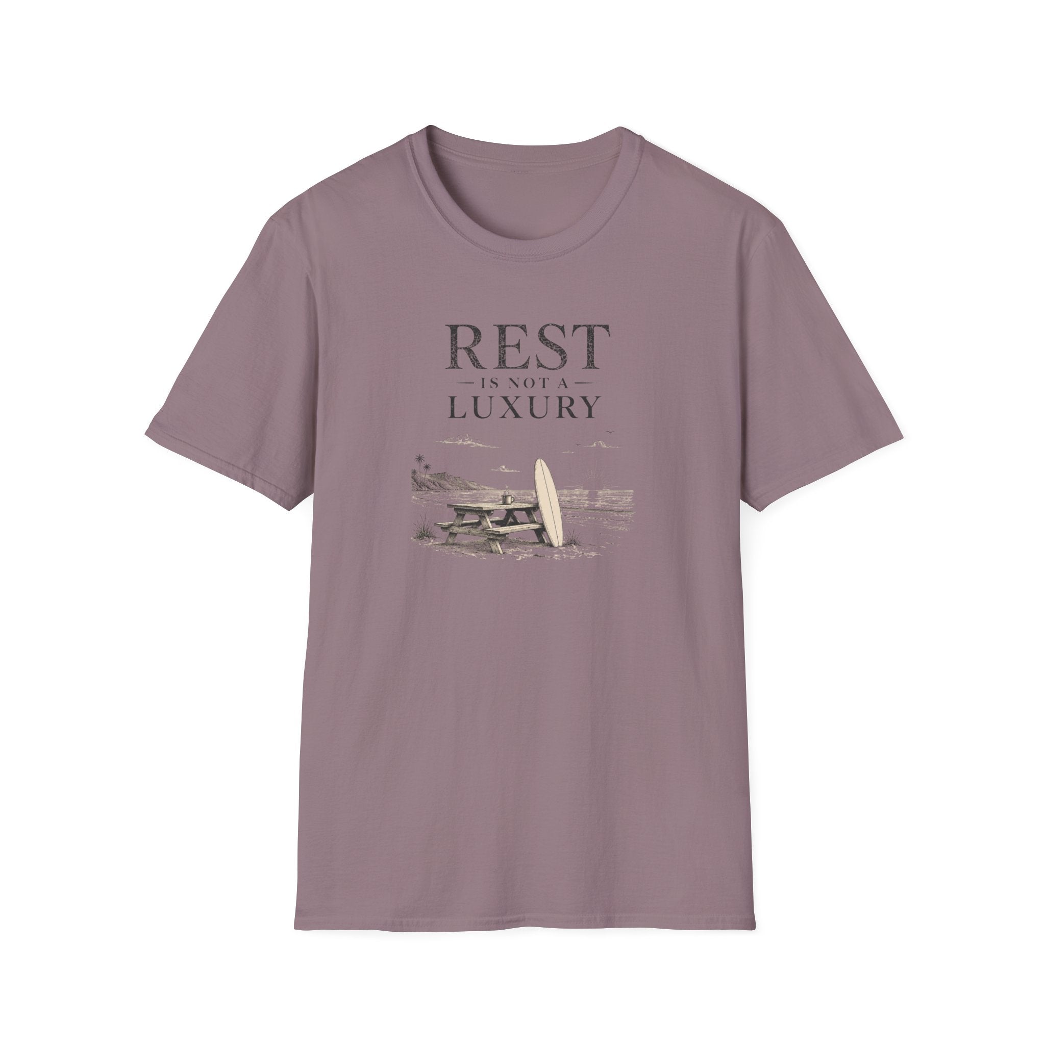Rest is not a luxury retro surf T-Shirt