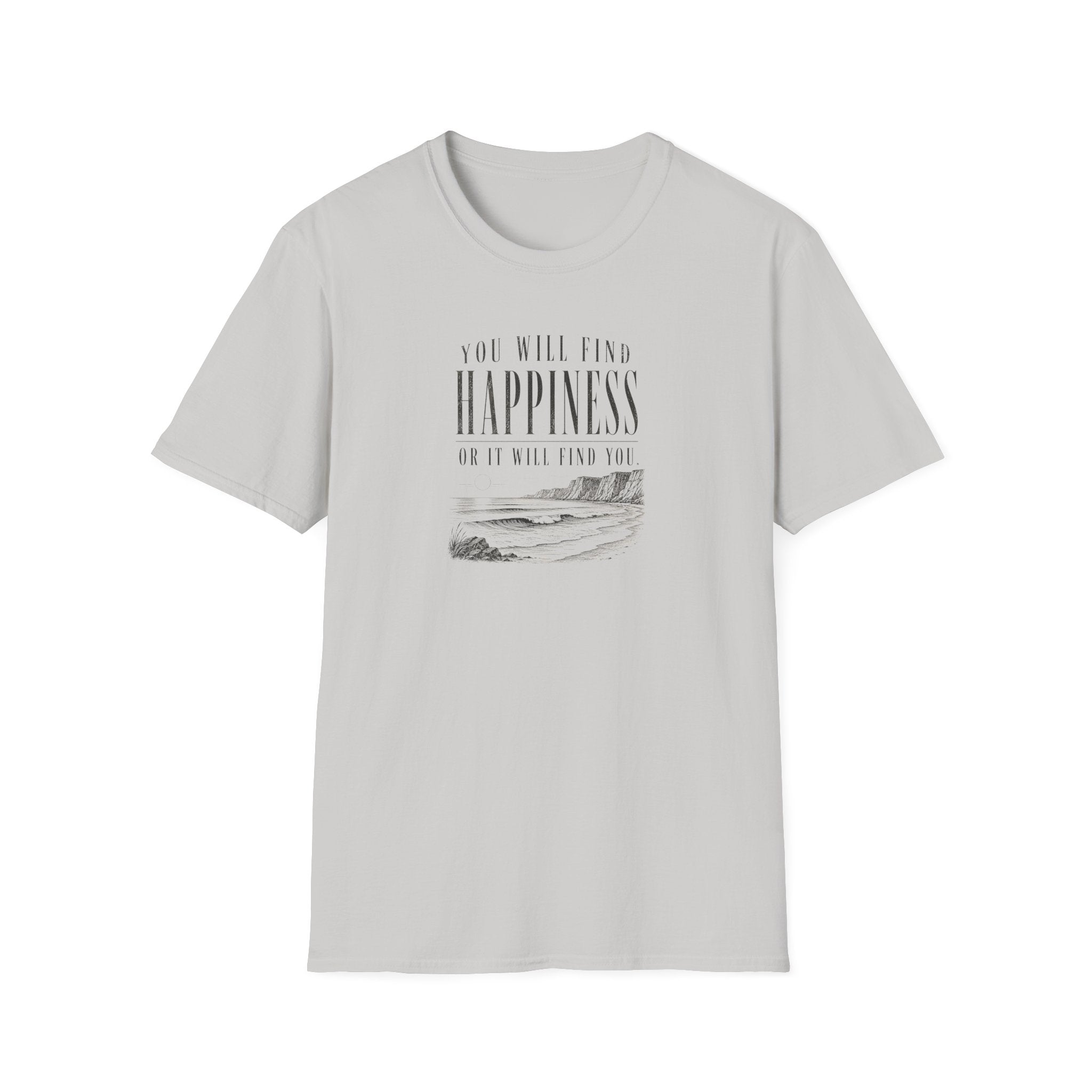 You will find happiness retro surf T-Shirt