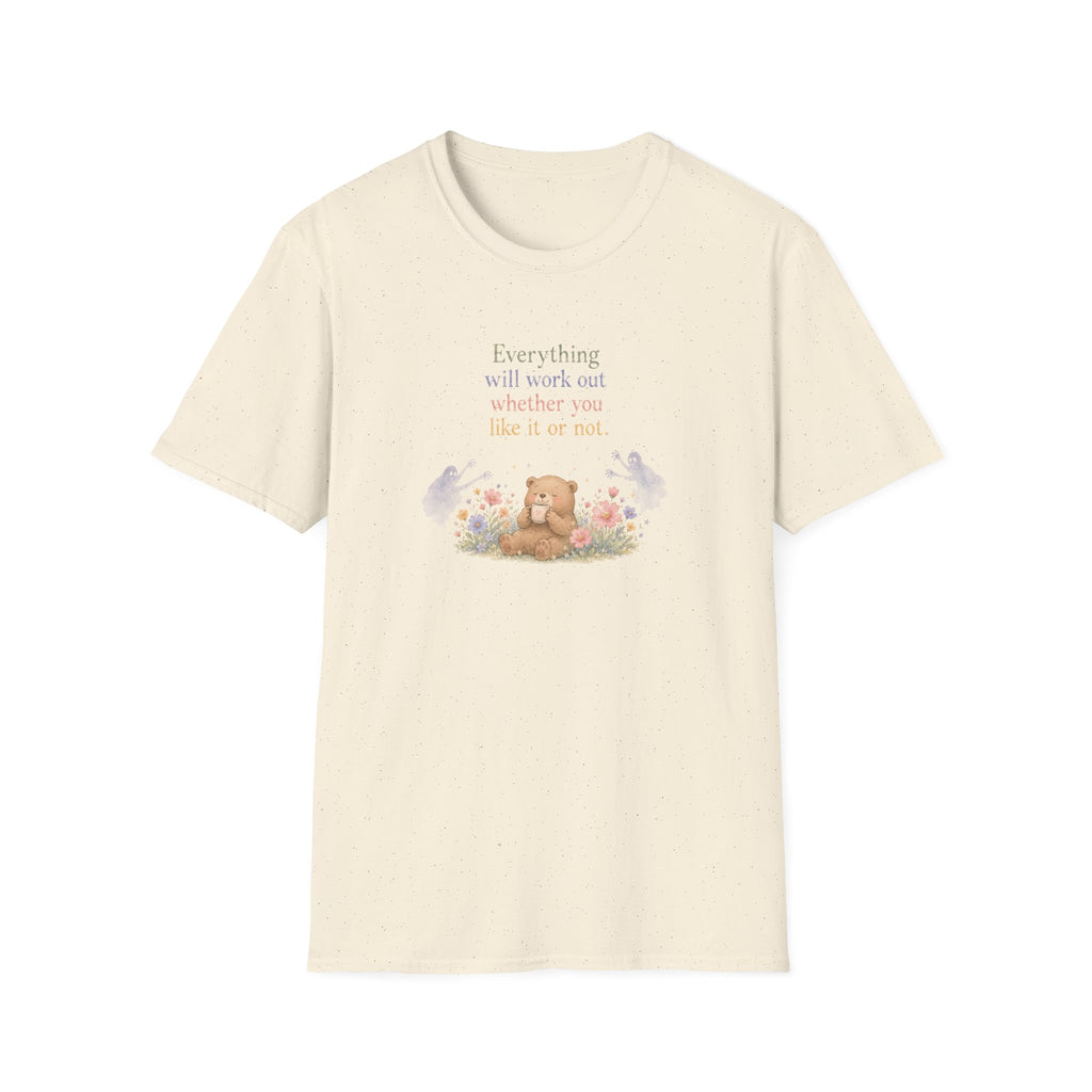 Everything will be ok whether you like it or not coffee themed T-Shirt