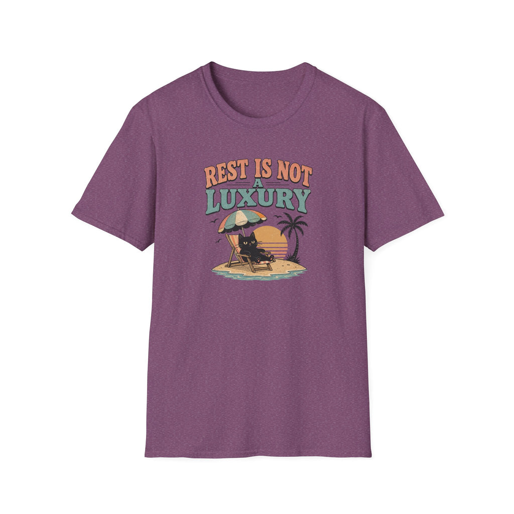 Rest is not a luxury beach cat T-Shirt