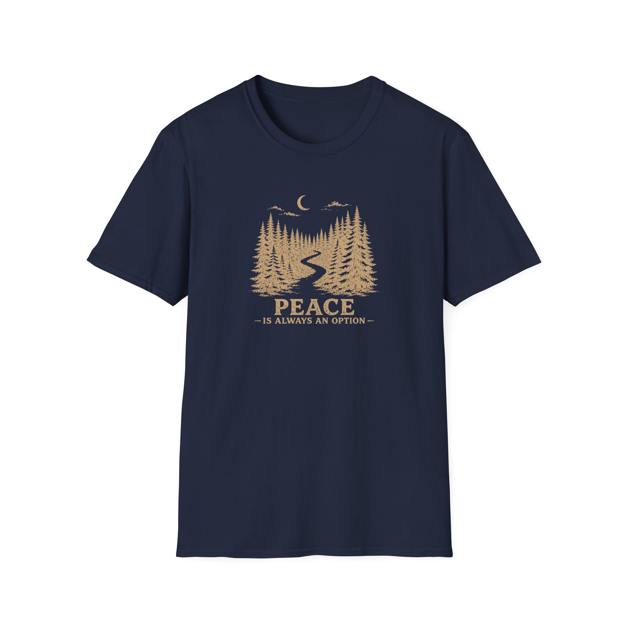 Peace is Always an Option Retro Outdoors T-Shirt