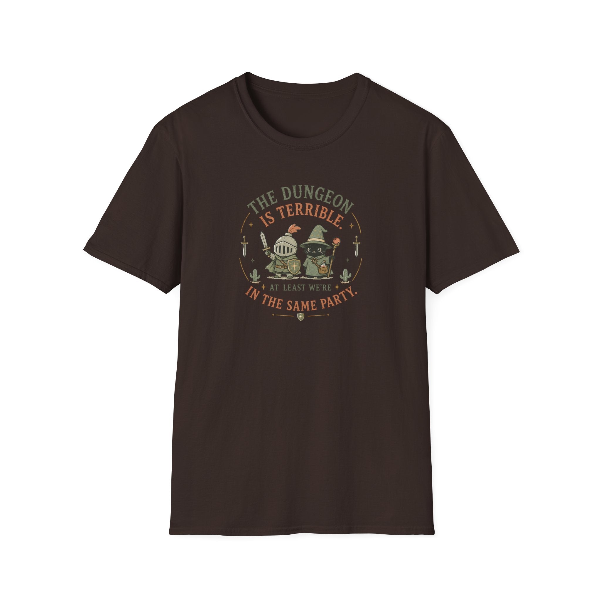 At Least We're in the Same Party RPG T-Shirt