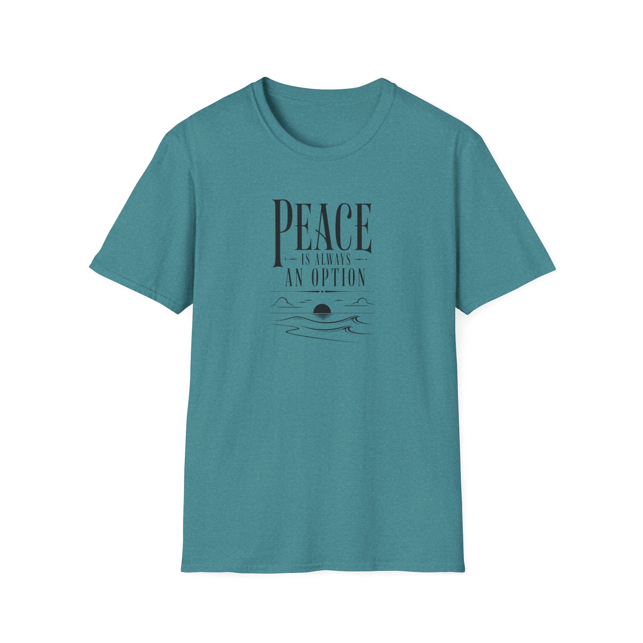 Peace is Always an Option Ocean T-Shirt