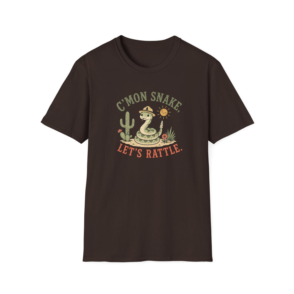 C'mon Snake Let's Rattle Desert T-Shirt