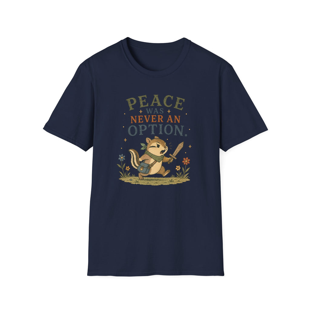 Peace was Never an Option Anime Inspired T-Shirt