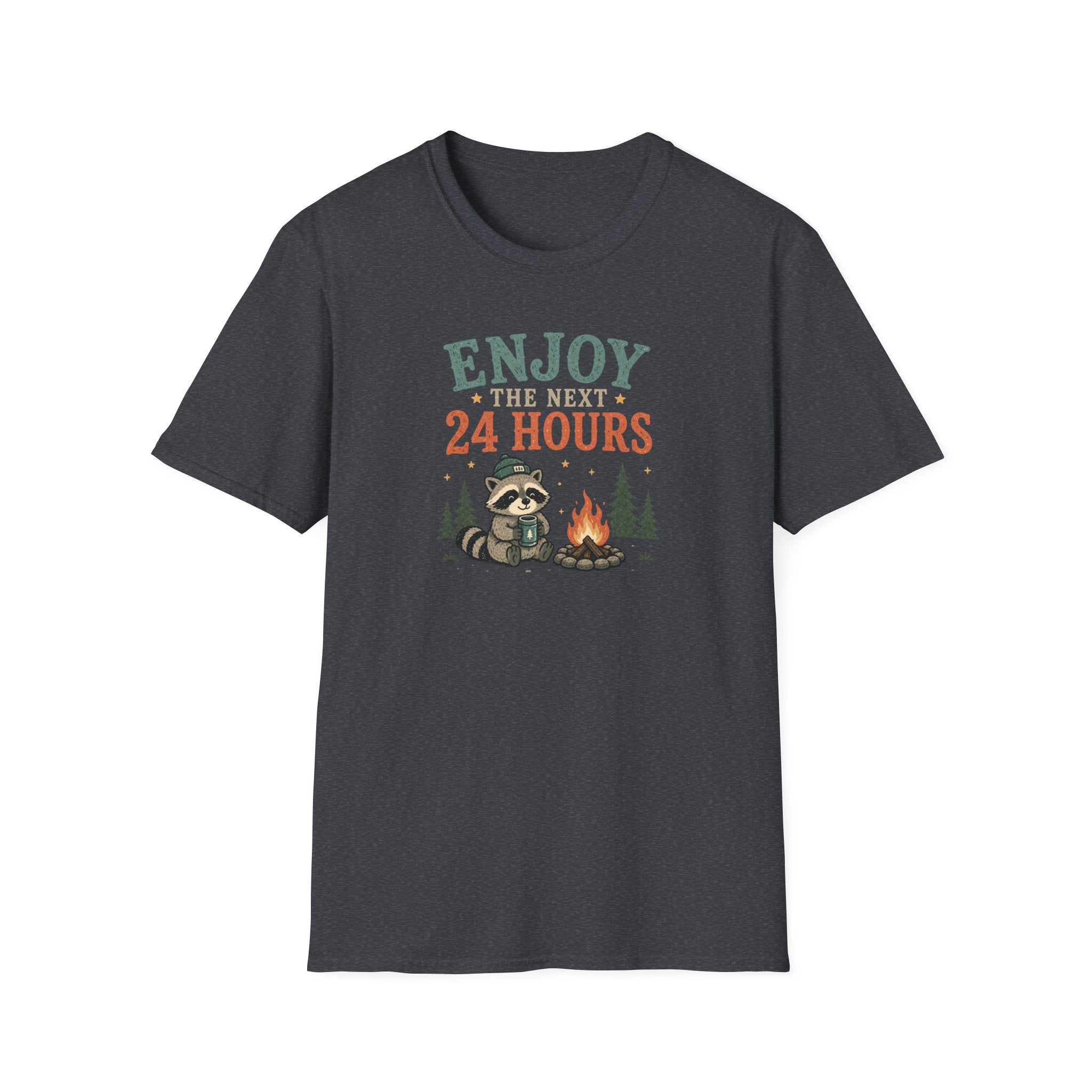 Enjoy the Next 24 Hours Raccoon T-Shirt
