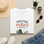 Take care of yourself camping cat T-Shirt