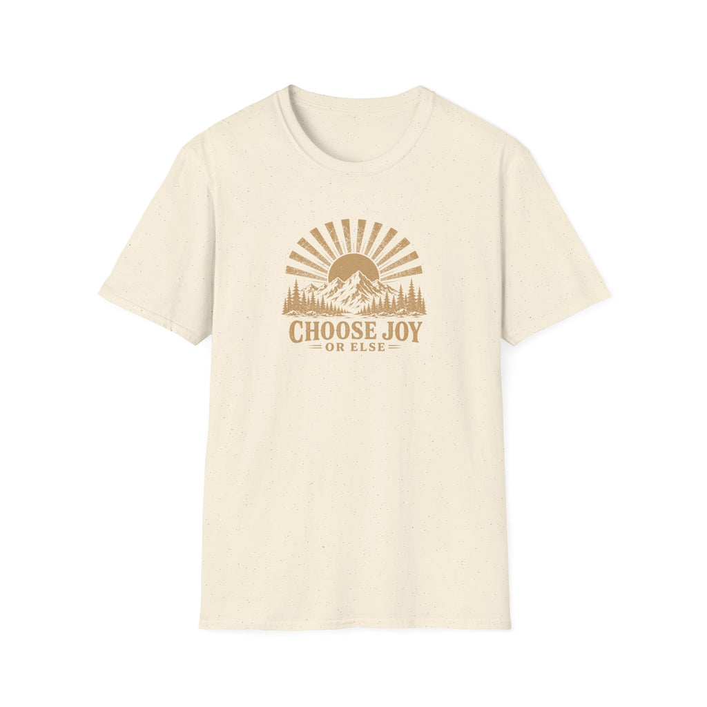 Choose Joy or Else Retro Outdoors T-Shirt