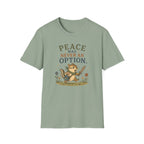 Peace was Never an Option Anime Inspired T-Shirt