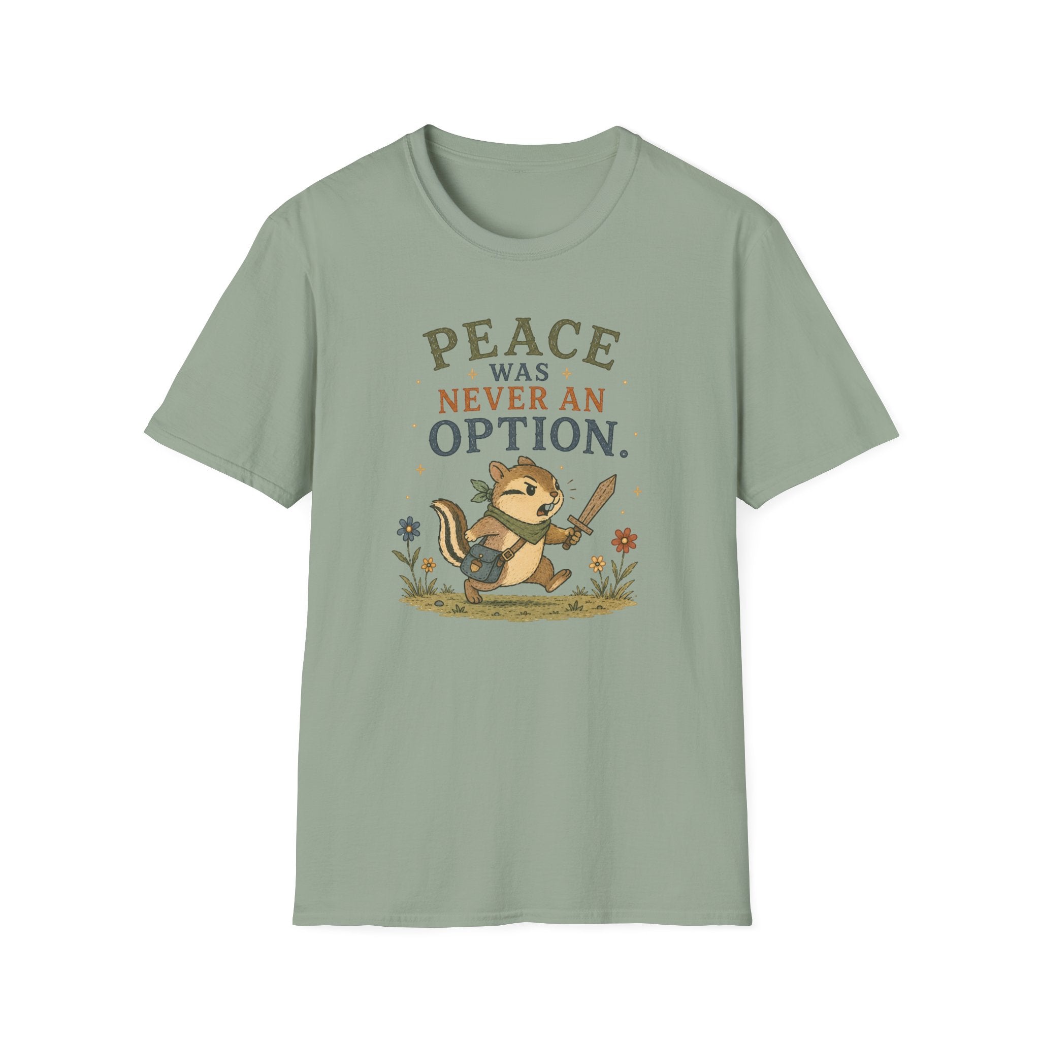 Peace was Never an Option Anime Inspired T-Shirt