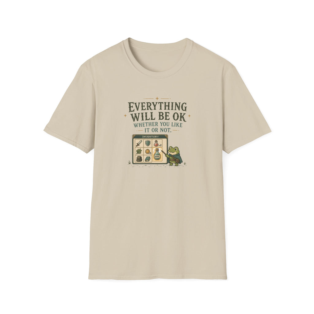 Everything Will be Ok Inventory Screen T-Shirt