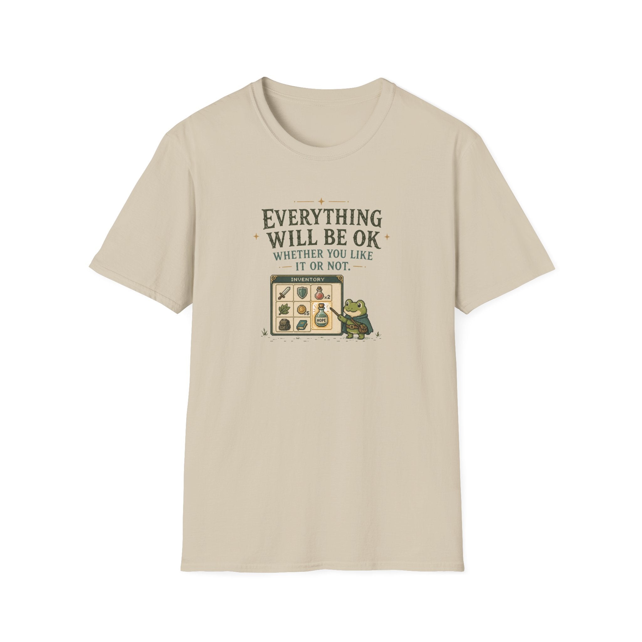 Everything Will be Ok Inventory Screen T-Shirt