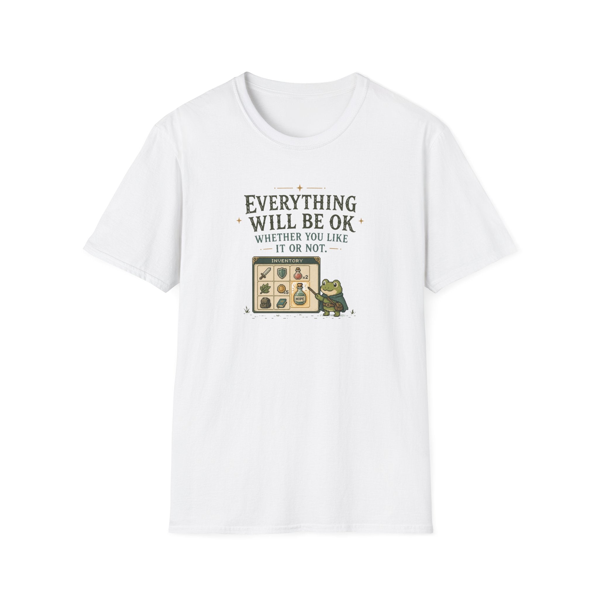 Everything Will be Ok Inventory Screen T-Shirt