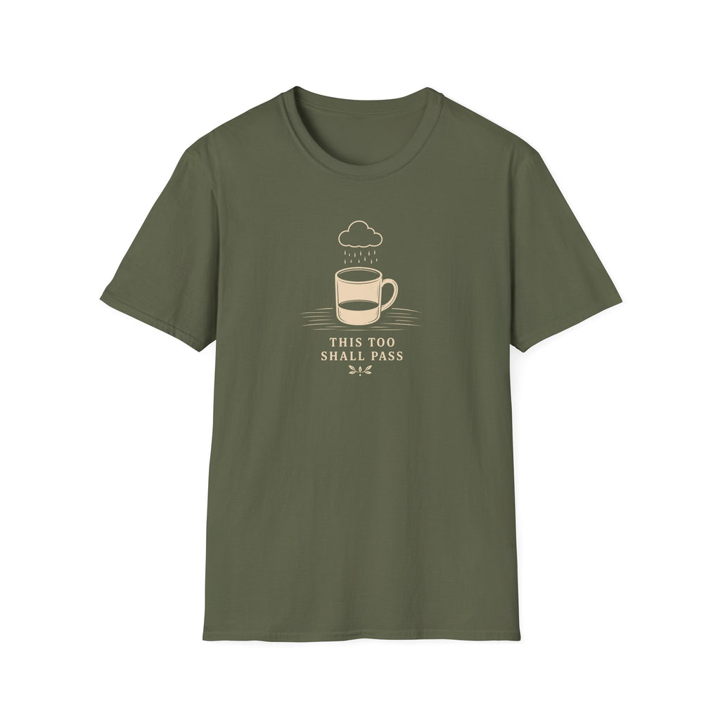 This too shall pass retro coffee T-Shirt