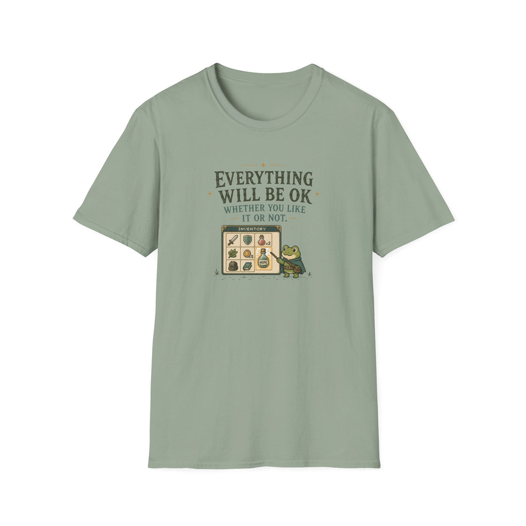 Everything Will be Ok Inventory Screen T-Shirt