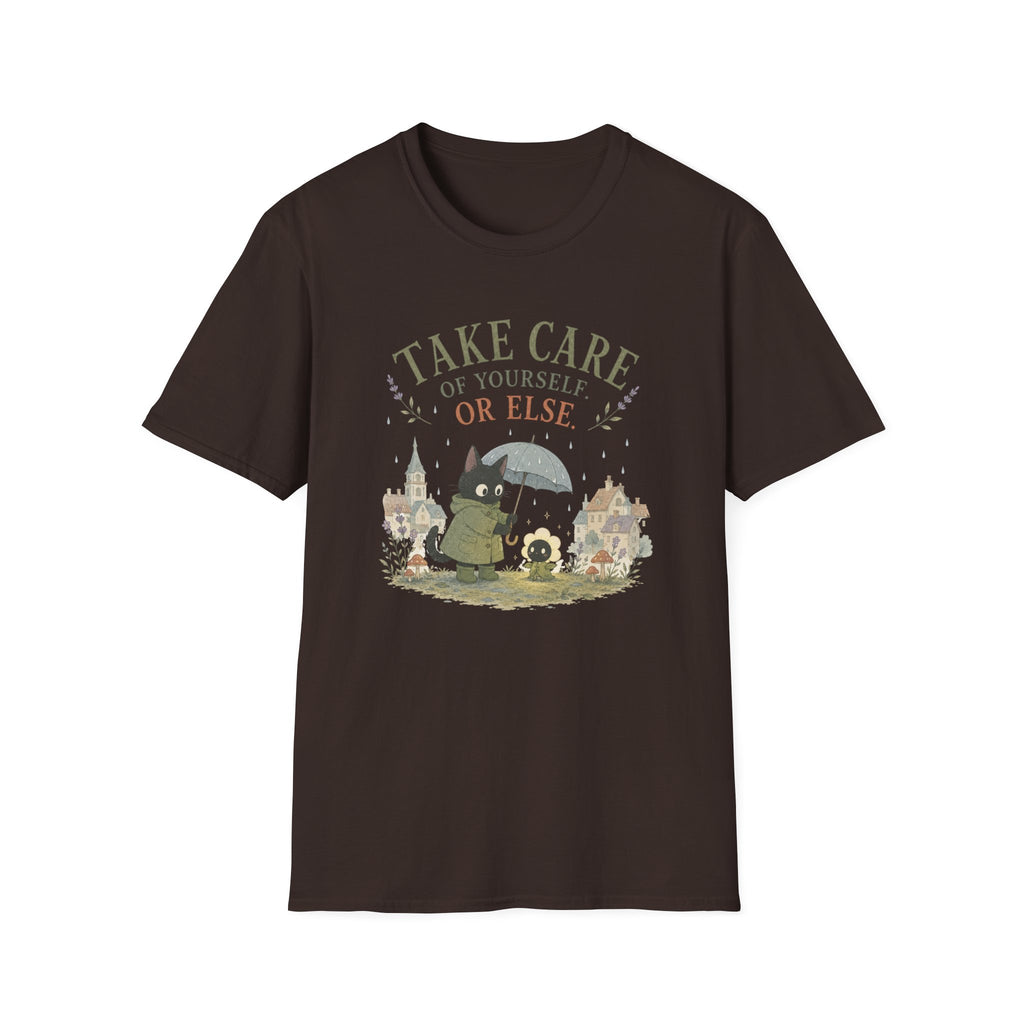Take Care of Yourself. Or Else. Anime Inspired T-Shirt