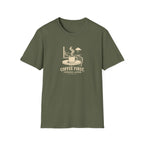 Coffee First, Stress Later Retro Coffee T-Shirt