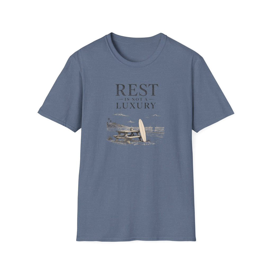 Rest is not a luxury retro surf T-Shirt