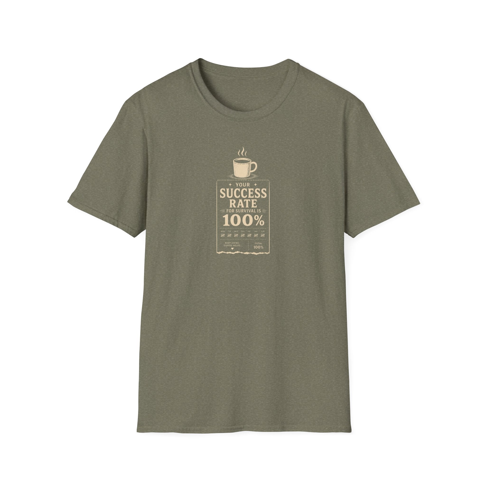 Your success rate is 100% retro coffee T-Shirt
