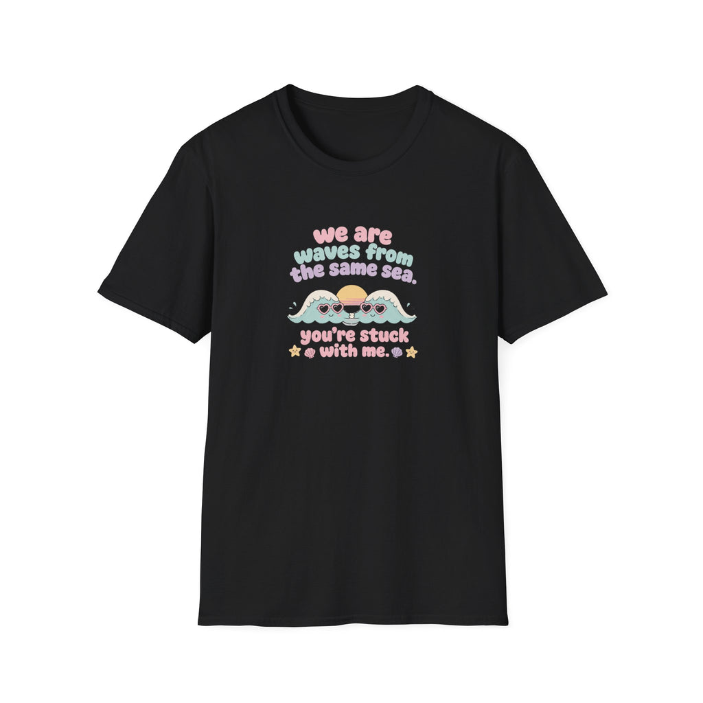 We are waves from the same sea 90s inspired T-Shirt
