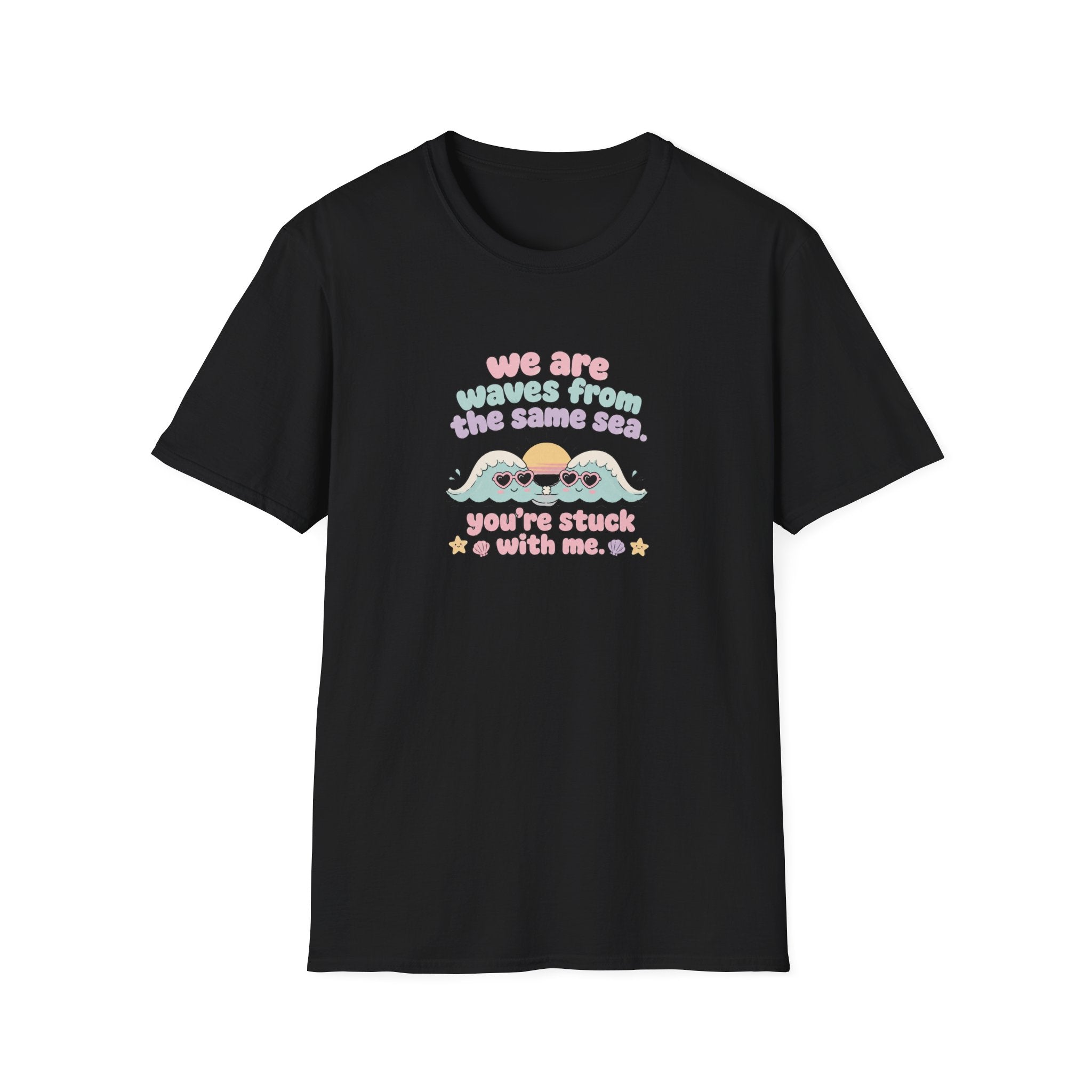 We are waves from the same sea 90s inspired T-Shirt