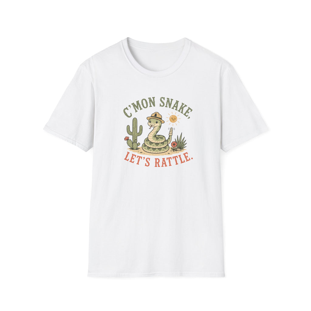 C'mon Snake Let's Rattle Desert T-Shirt
