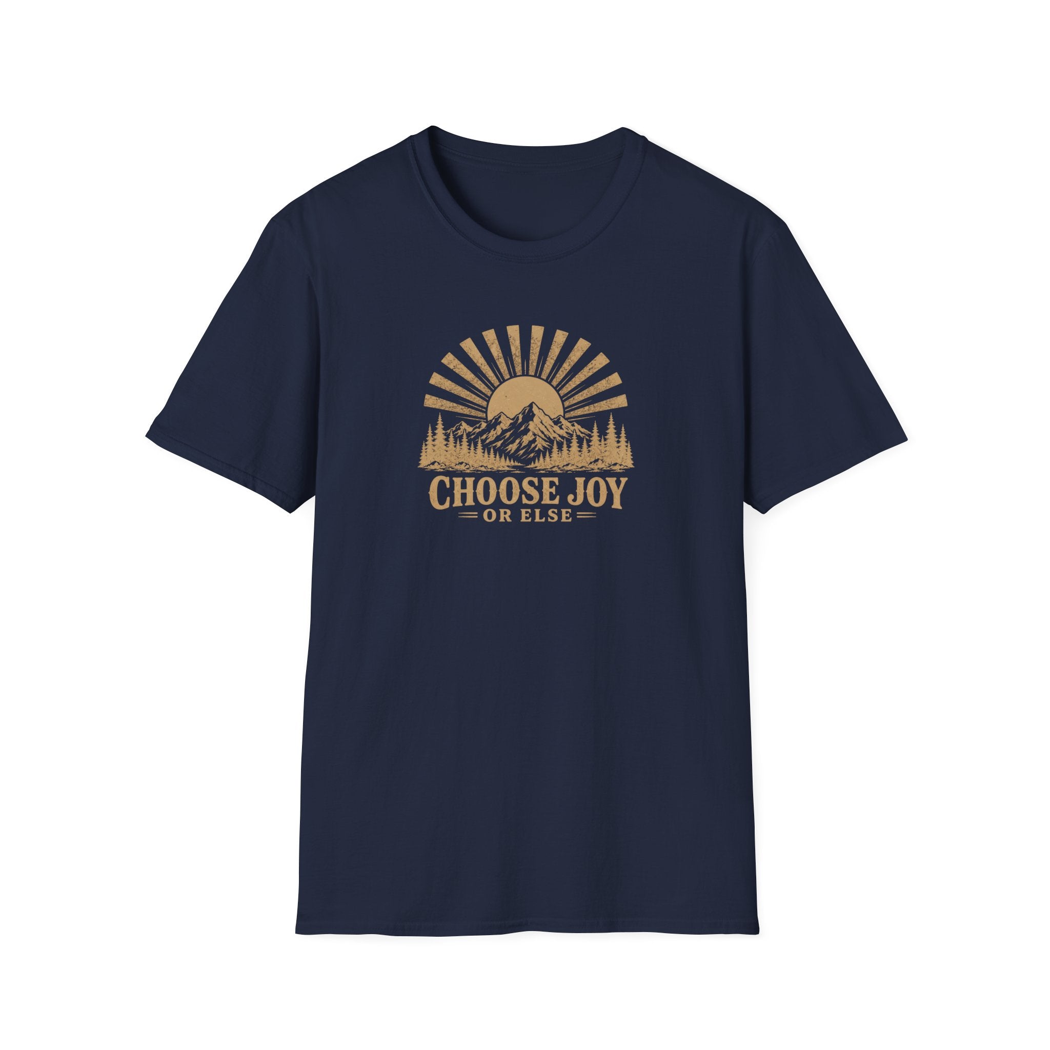 Choose Joy or Else Retro Outdoors T-Shirt