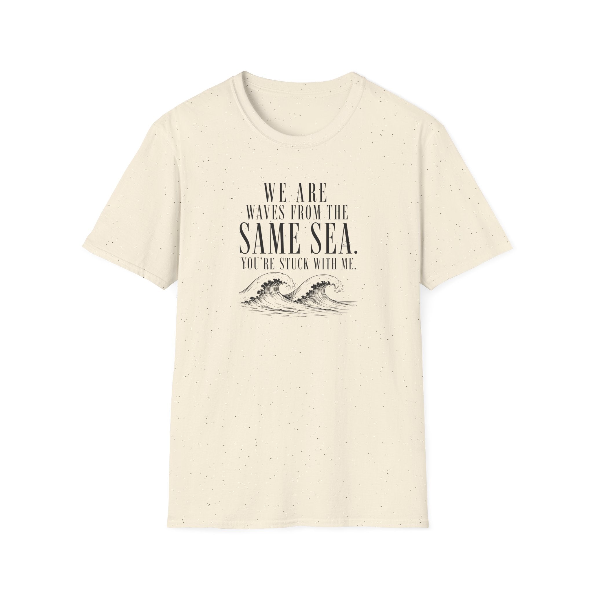 We are waves from the same sea minimalist ocean T-Shirt