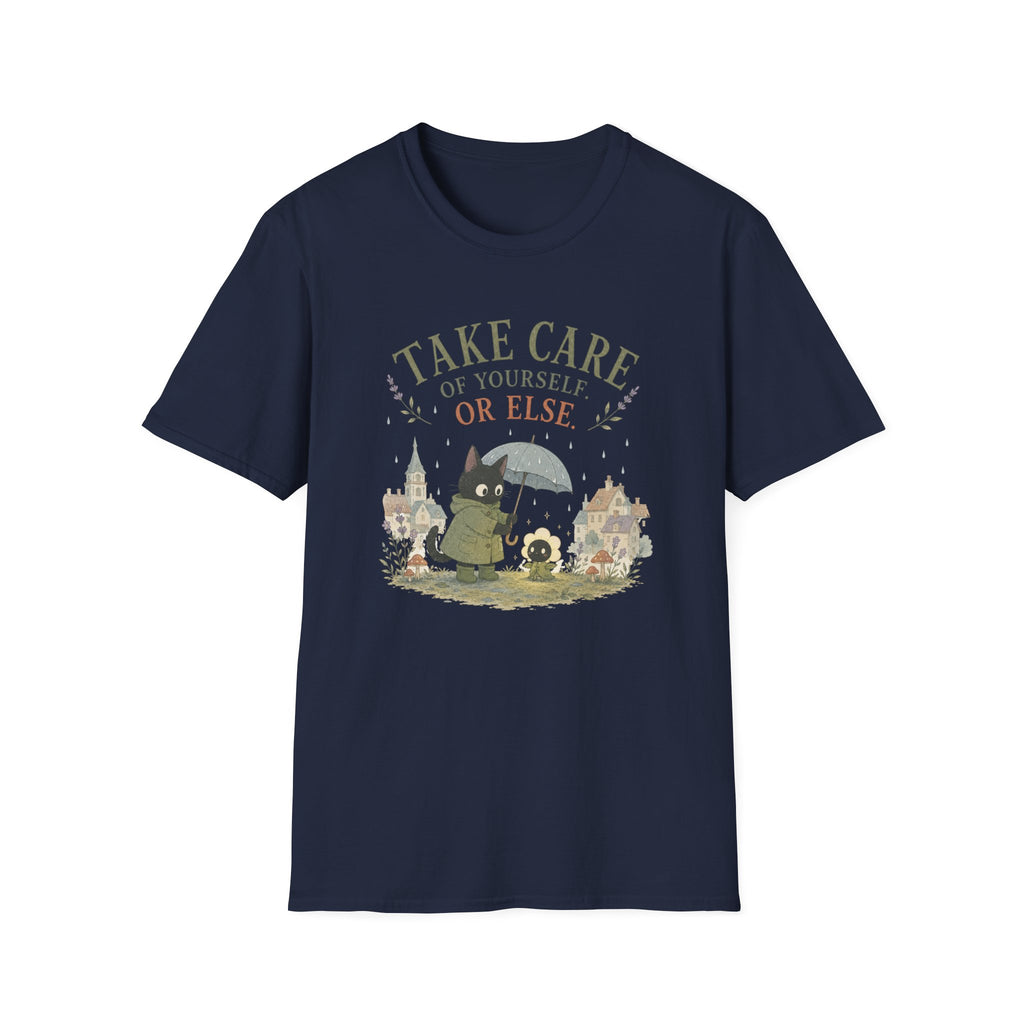 Take Care of Yourself. Or Else. Anime Inspired T-Shirt