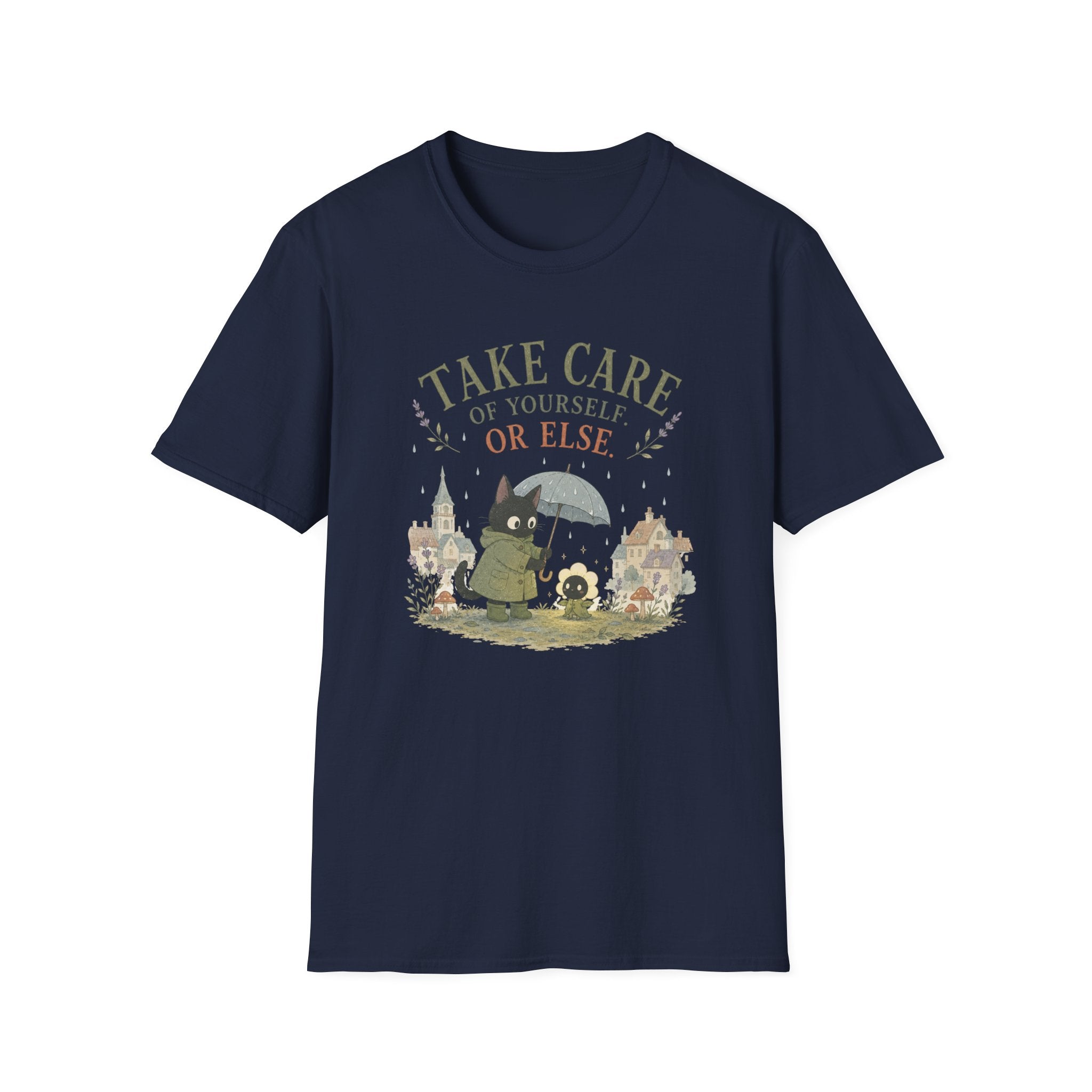 Take Care of Yourself. Or Else. Anime Inspired T-Shirt