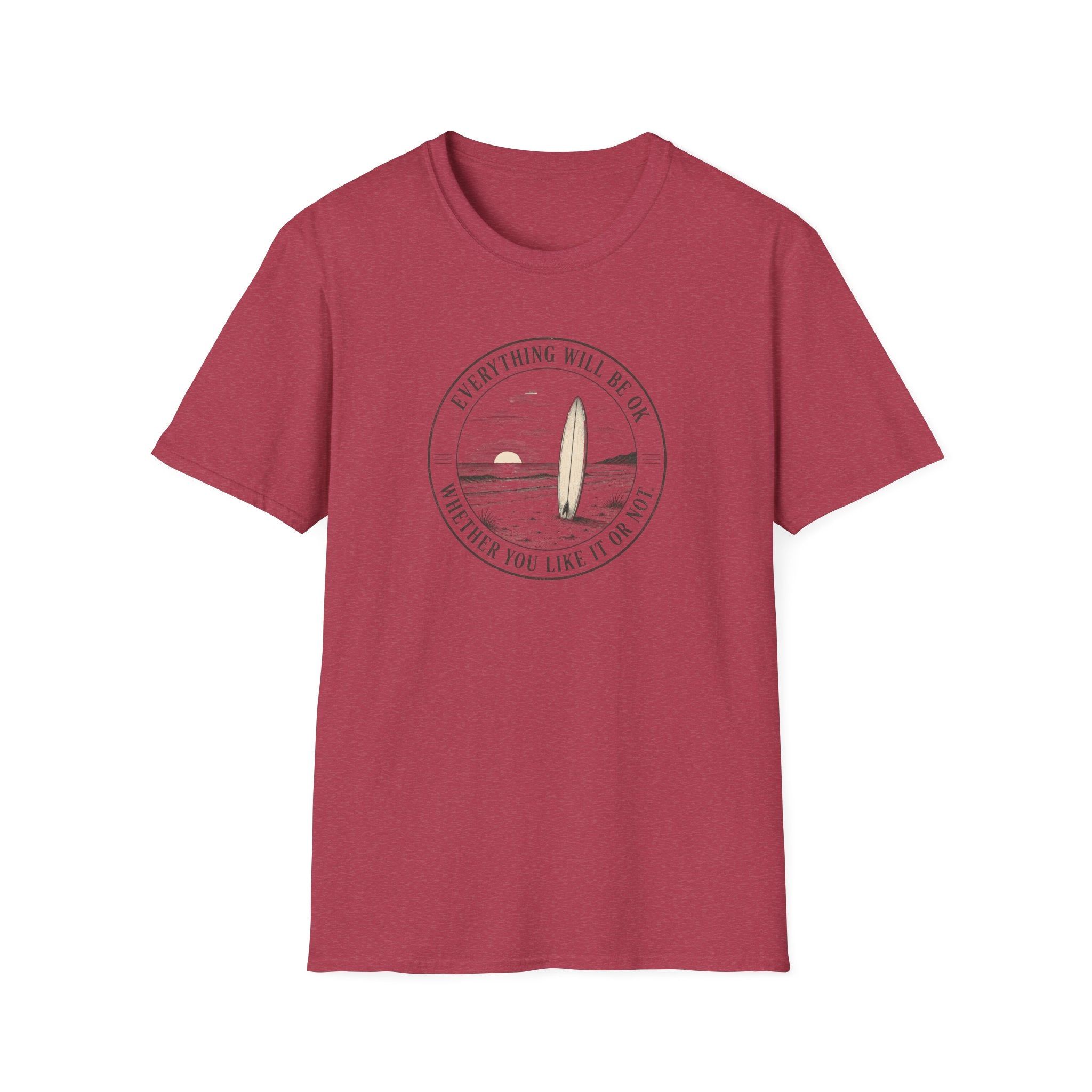 Everything will be ok Retro Surf T-Shirt