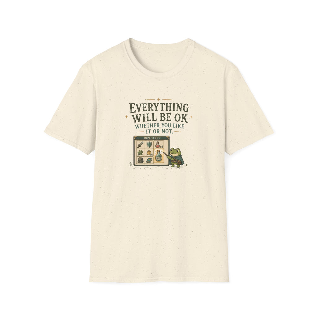 Everything Will be Ok Inventory Screen T-Shirt