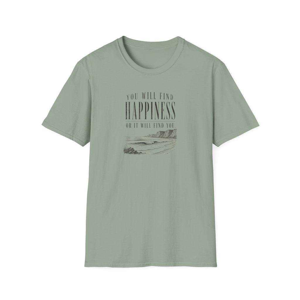 You will find happiness retro surf T-Shirt