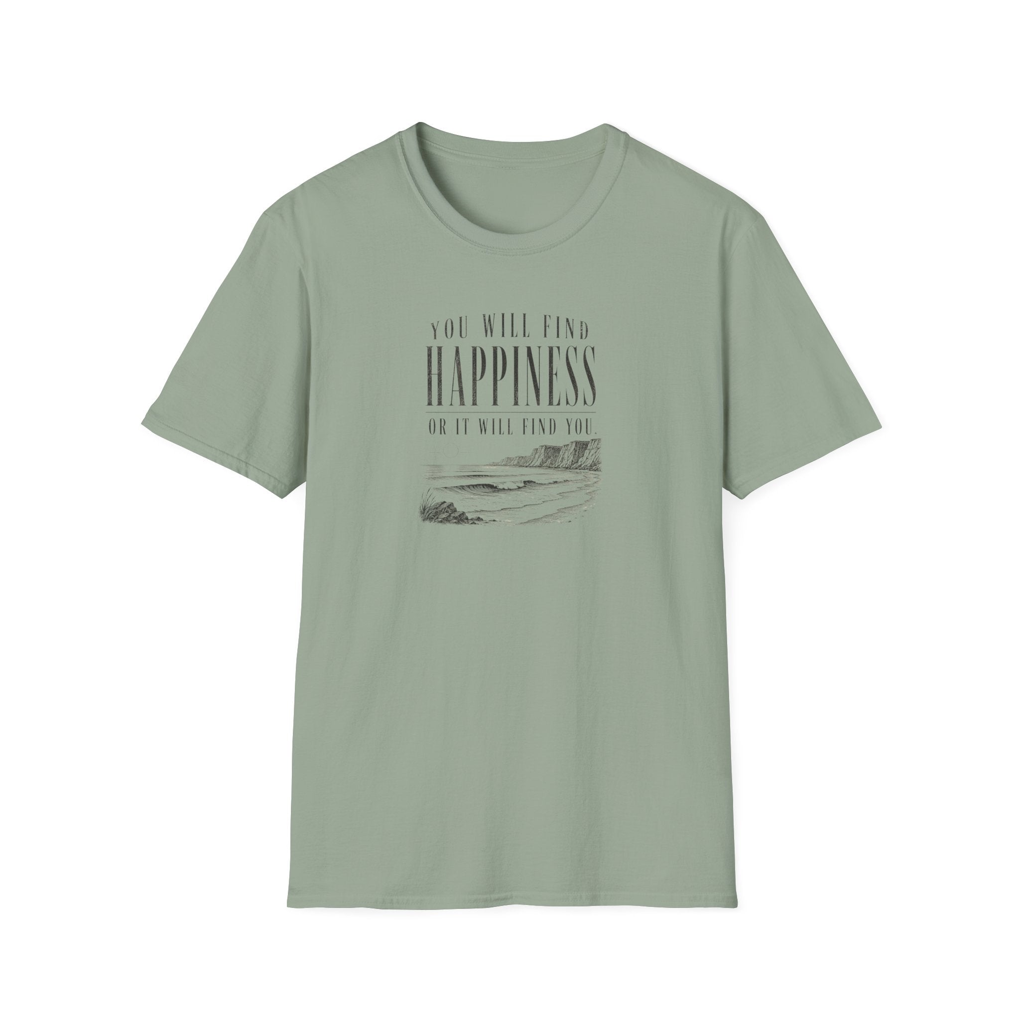 You will find happiness retro surf T-Shirt