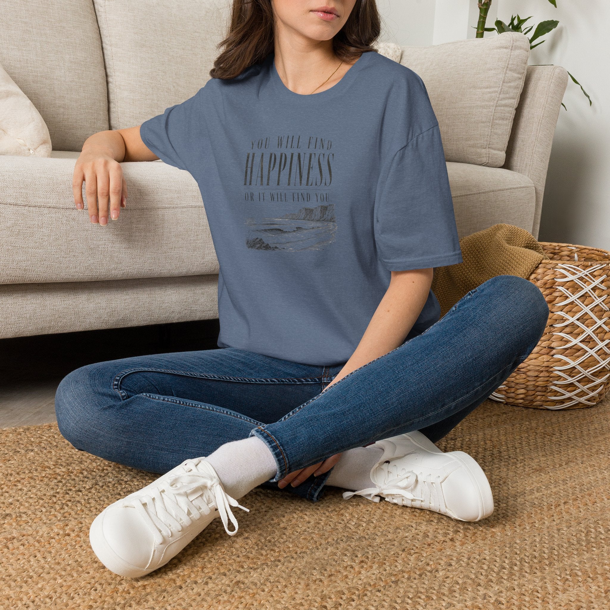 You will find happiness retro surf T-Shirt