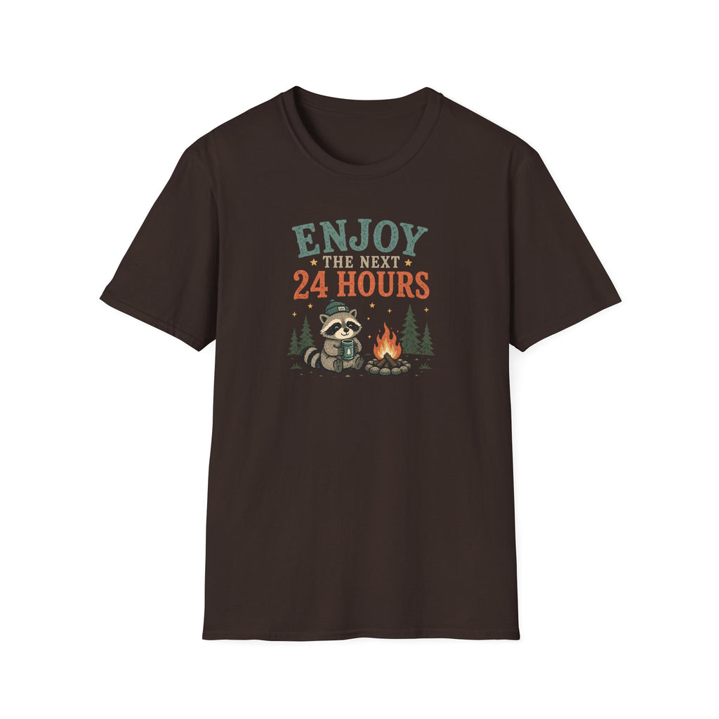 Enjoy the Next 24 Hours Raccoon T-Shirt