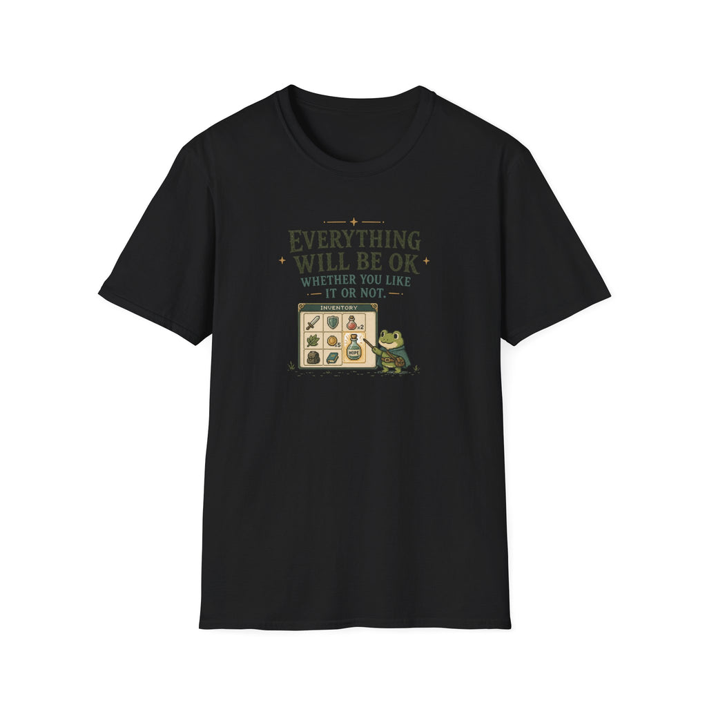 Everything Will be Ok Inventory Screen T-Shirt