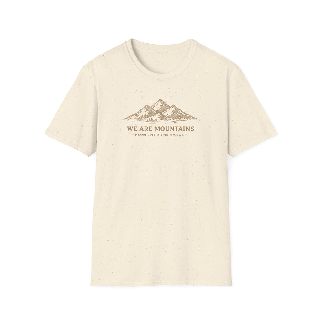 We are mountains from the same range retro outdoors T-Shirt