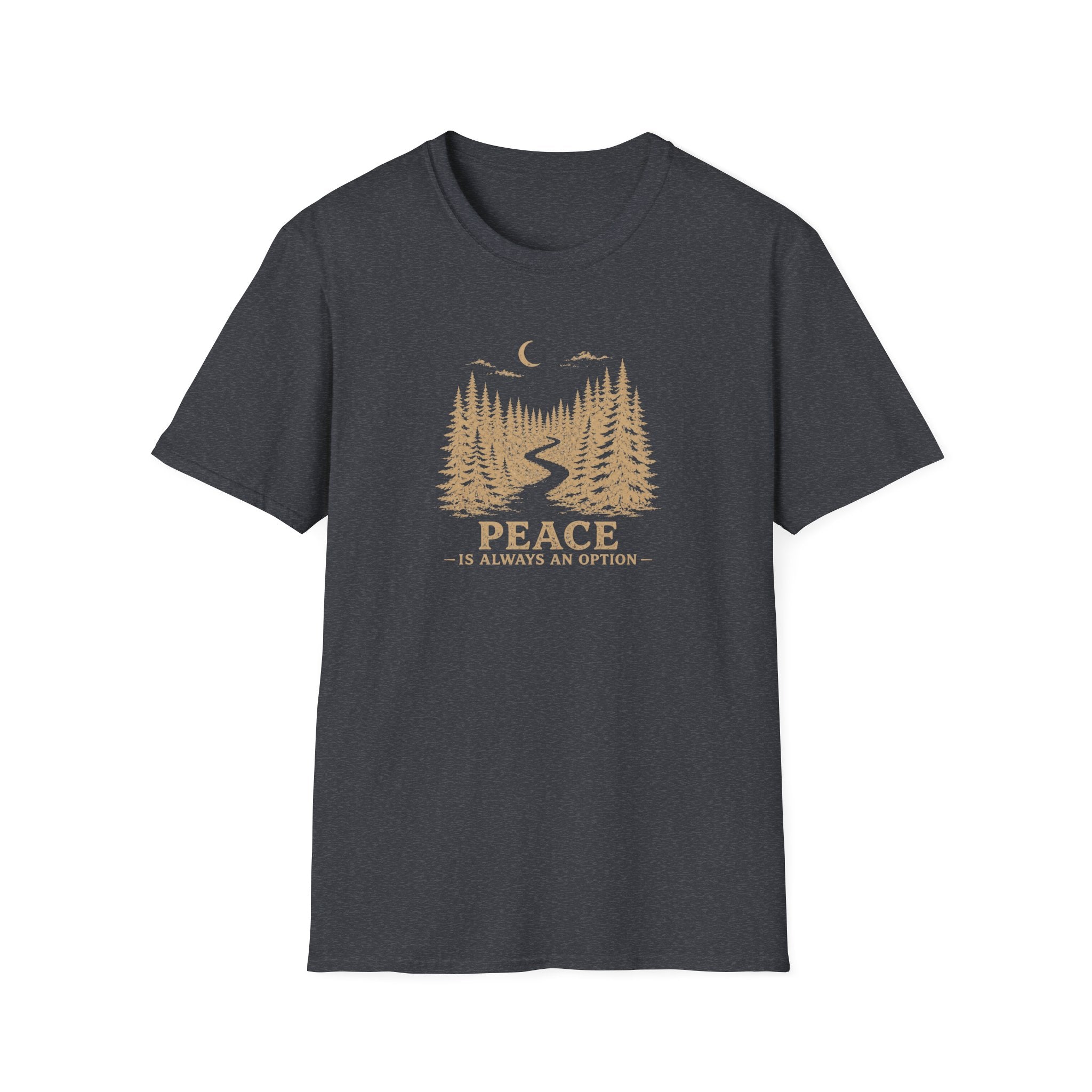 Peace is Always an Option Retro Outdoors T-Shirt