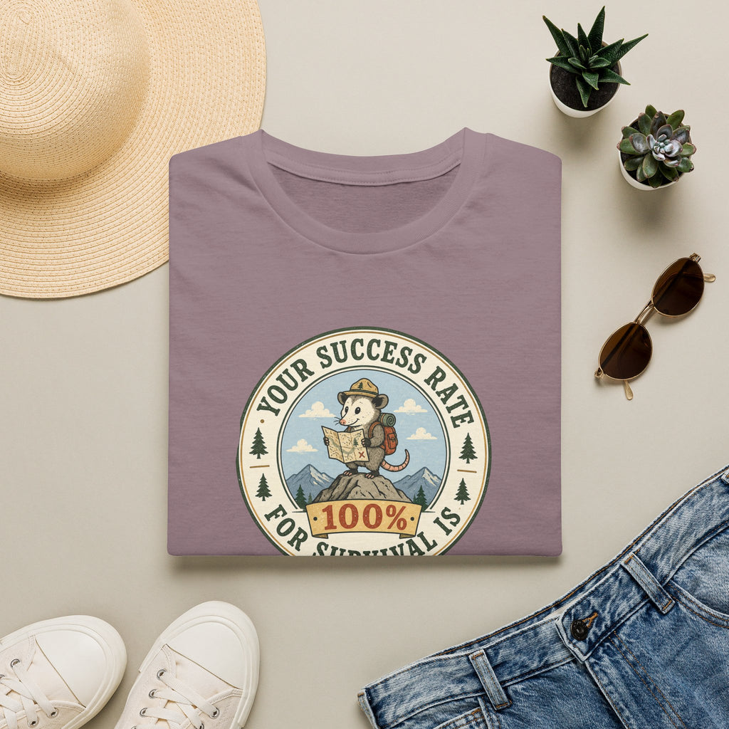 Your survival rate is 100% hiking T-Shirt