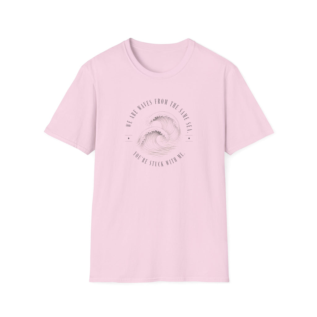 We are waves from the same sea retro surf T-Shirt
