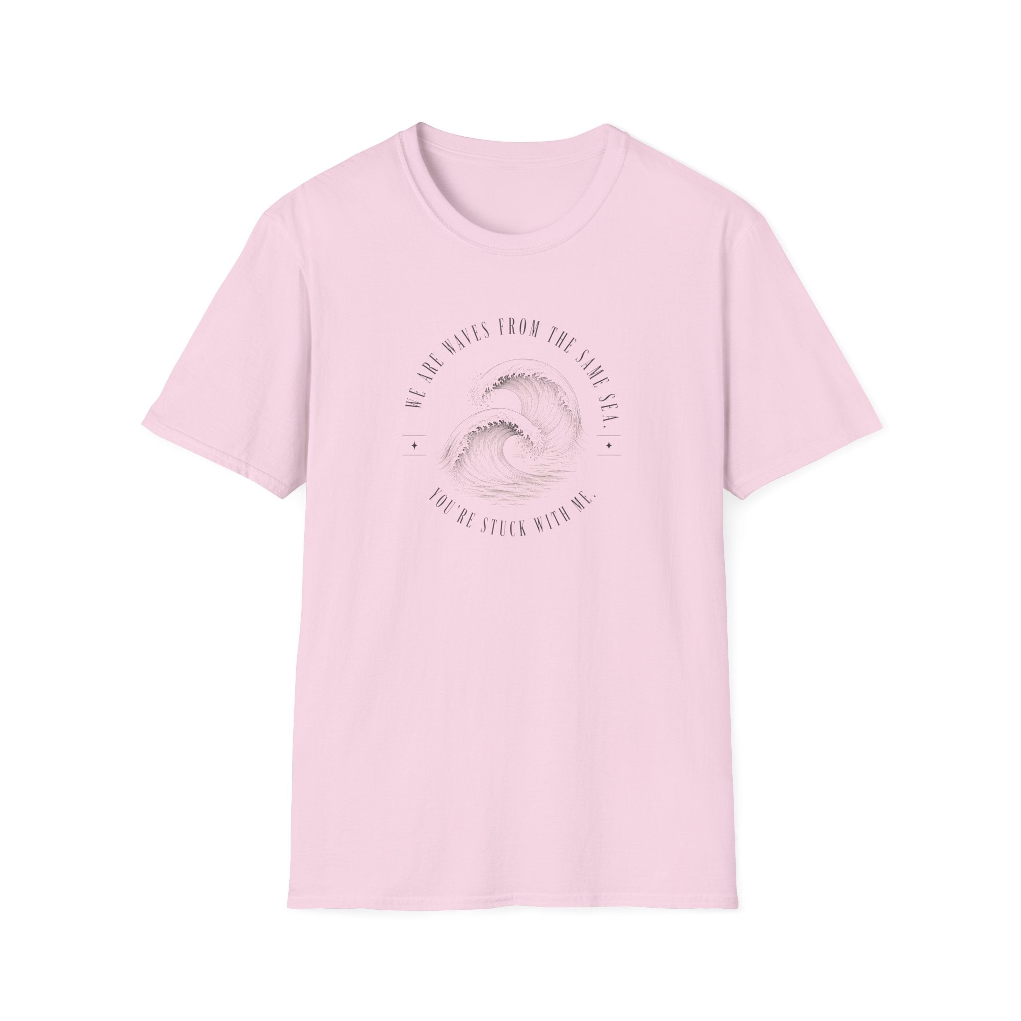 We are waves from the same sea retro surf T-Shirt