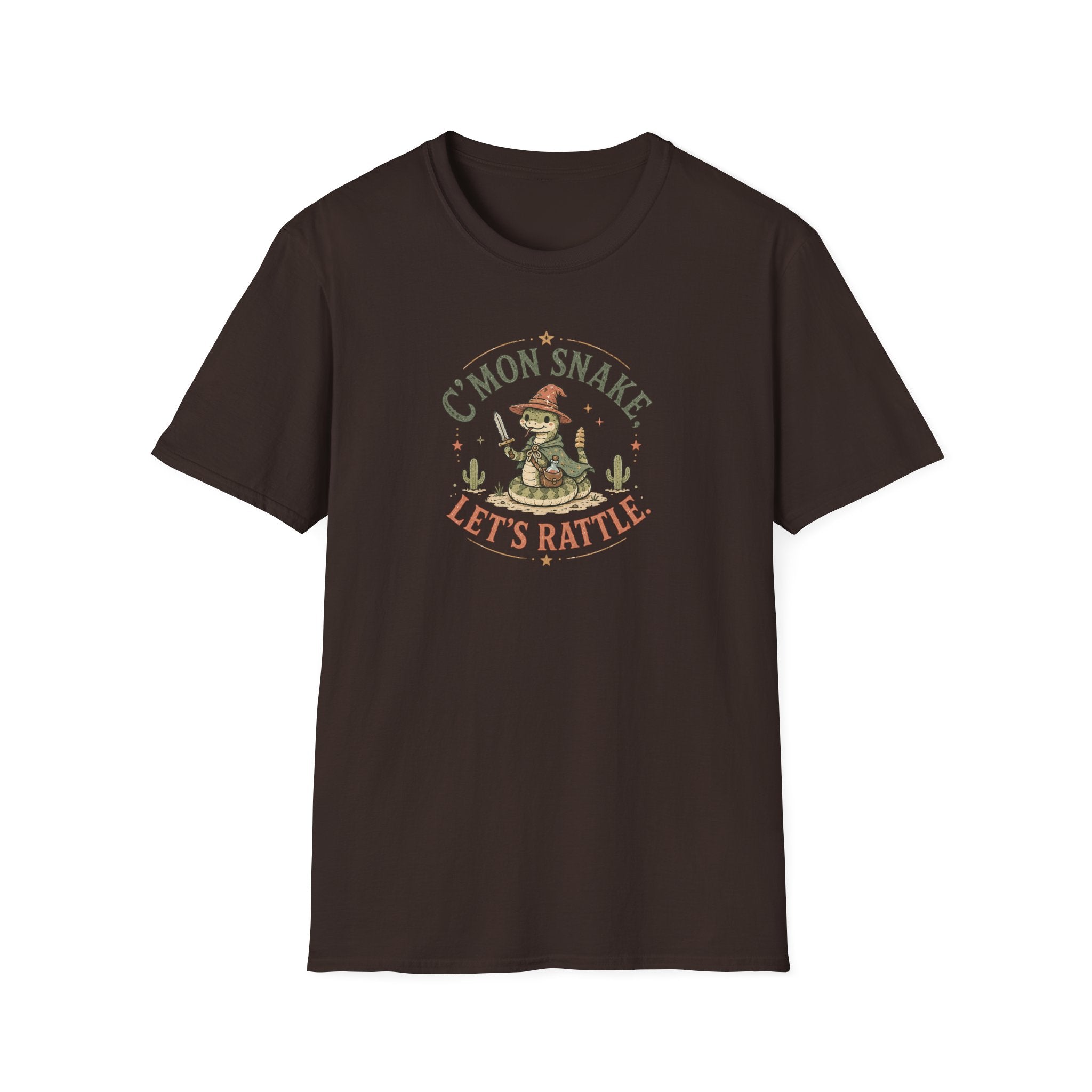 C'mon Snake Let's Rattle Gamer Snake T-Shirt