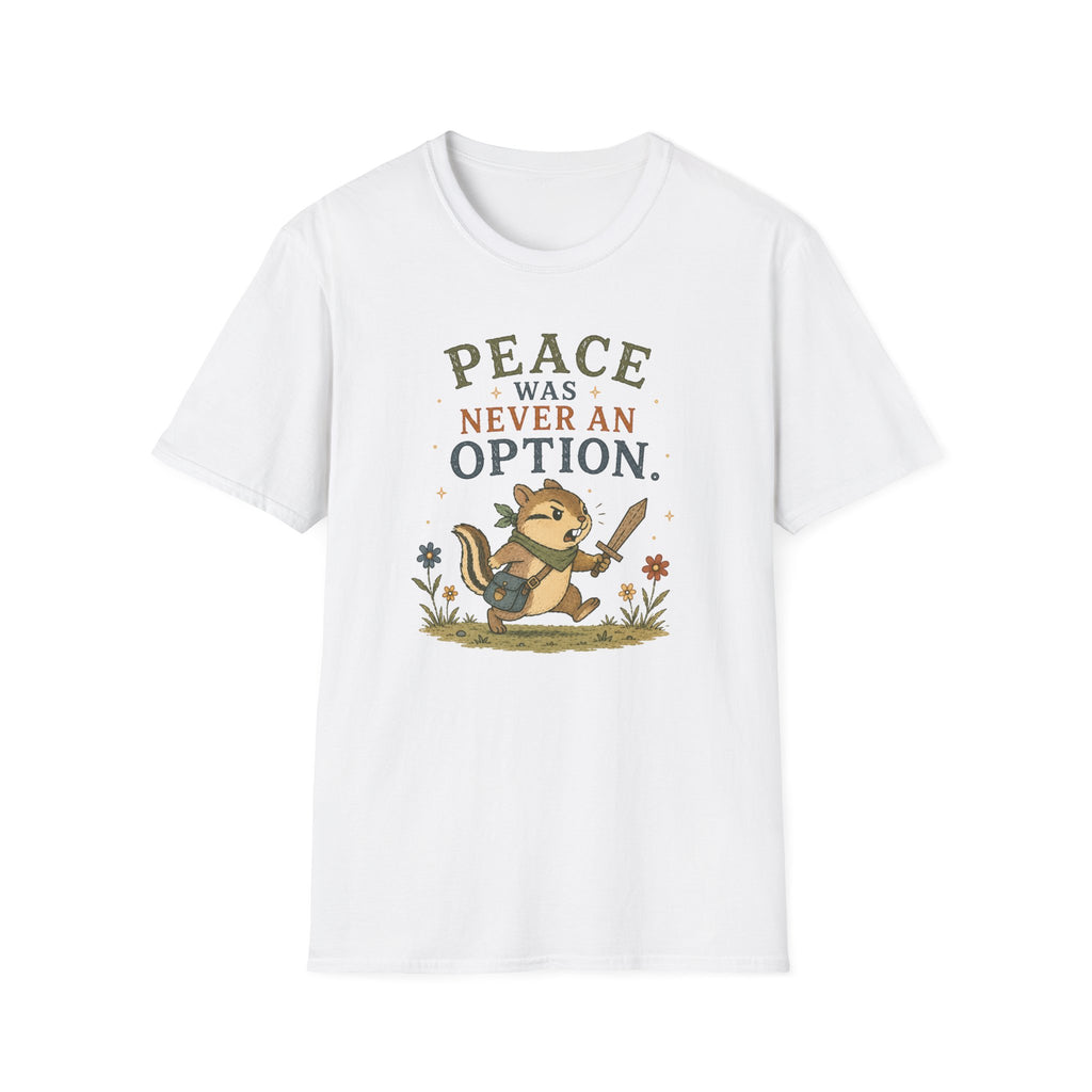 Peace was Never an Option Anime Inspired T-Shirt