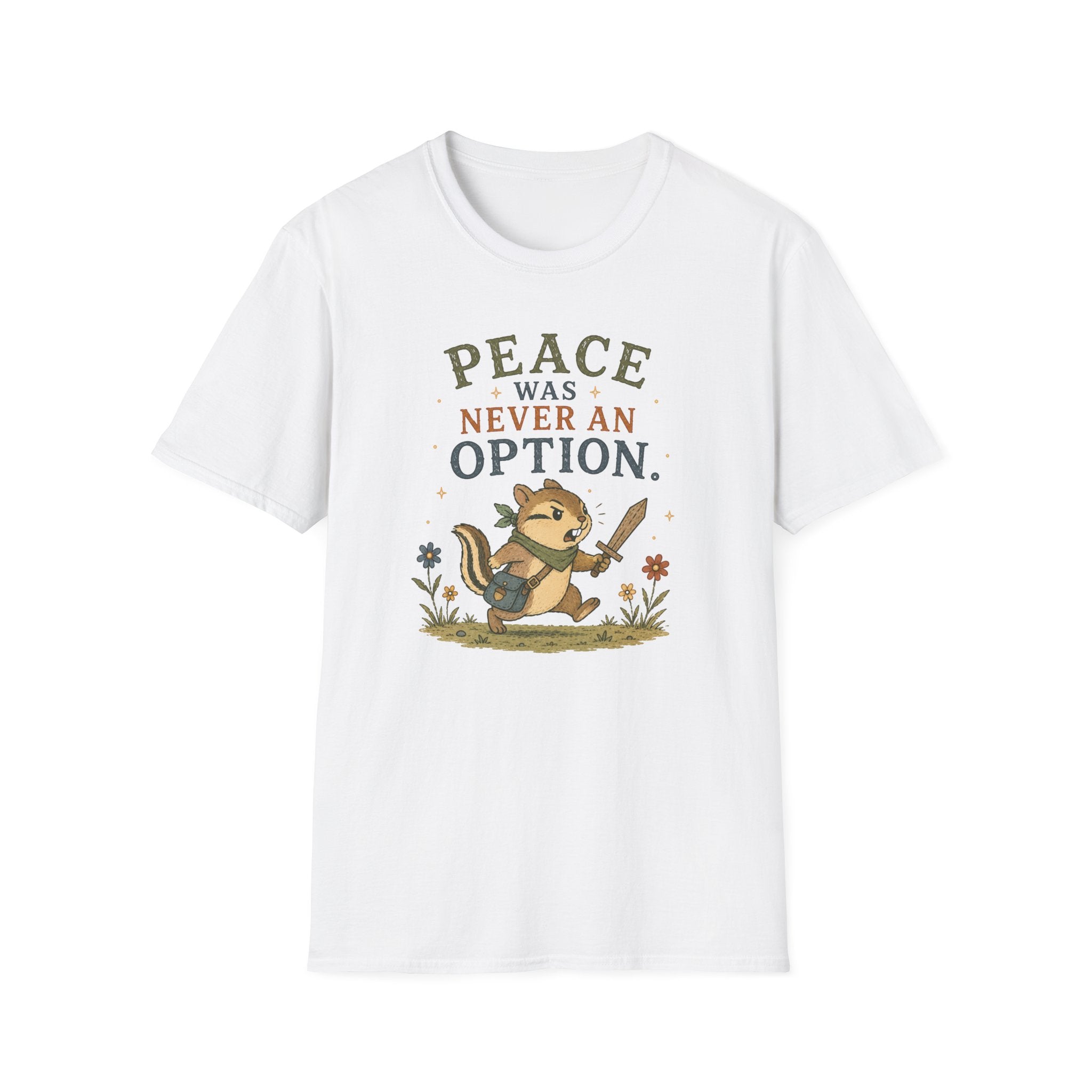 Peace was Never an Option Anime Inspired T-Shirt