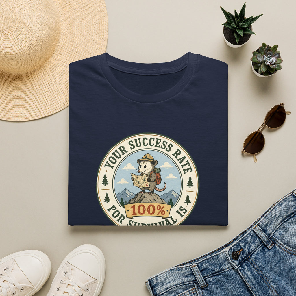 Your survival rate is 100% hiking T-Shirt