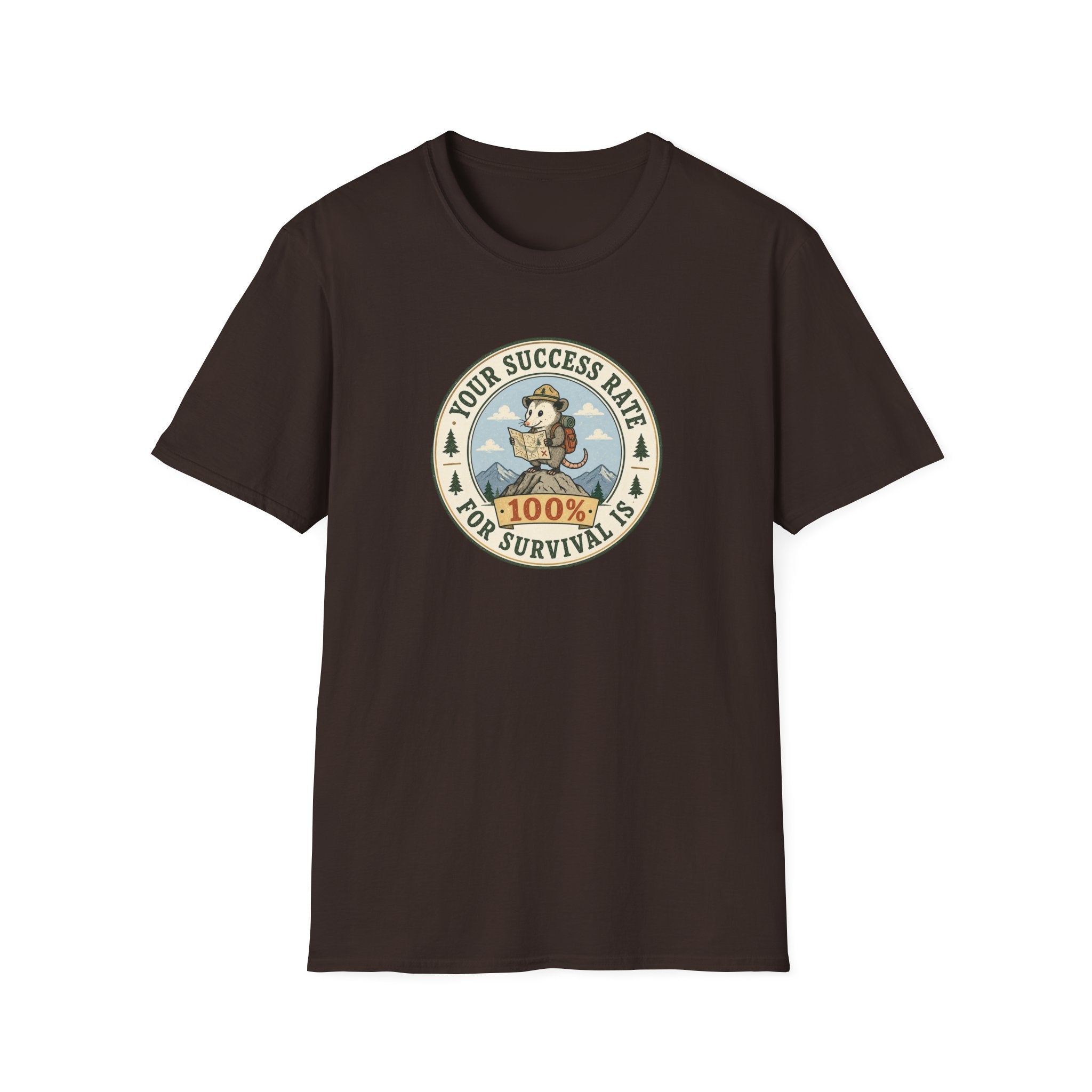 Your survival rate is 100% hiking T-Shirt