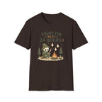 Enjoy the Next 24 Hours:) Skeleton Camping T-Shirt